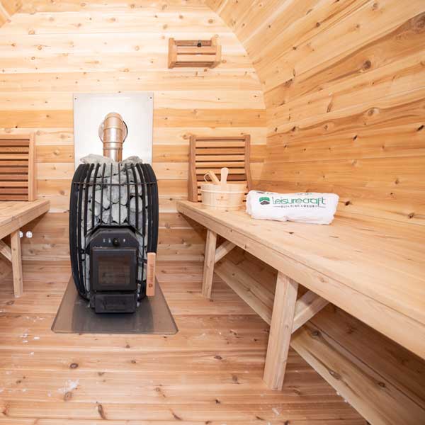 CT Elation Barrel Sauna
