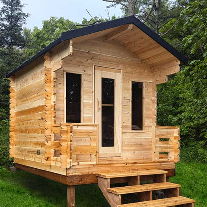 CT Georgian Cabin Sauna with Porch