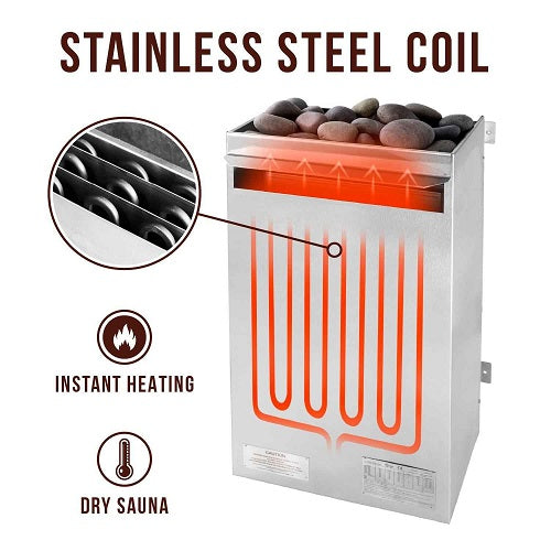 Electric Ultra Sauna Heater - Medium